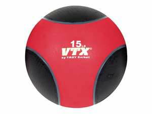 VTX Medicine Med Ball Commercial Grade Inflatable Firmness 15 lb